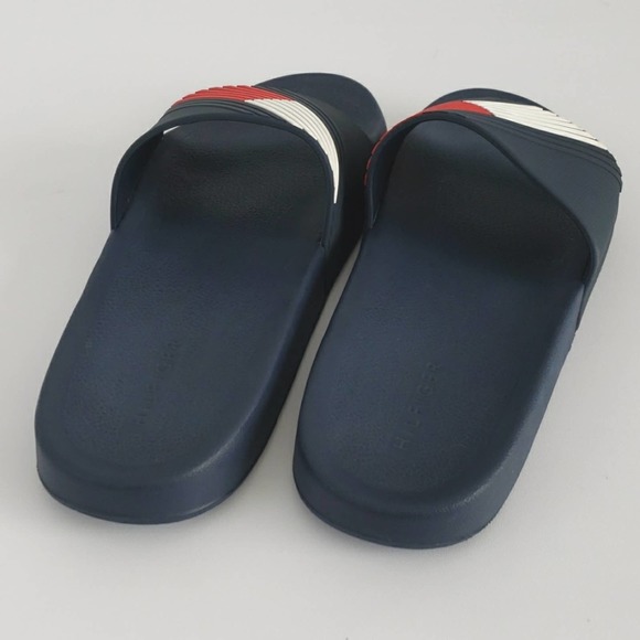 TOMMY Slides, Red White & Blue, Men's Size: 9, $15 - Picture 3 of 7